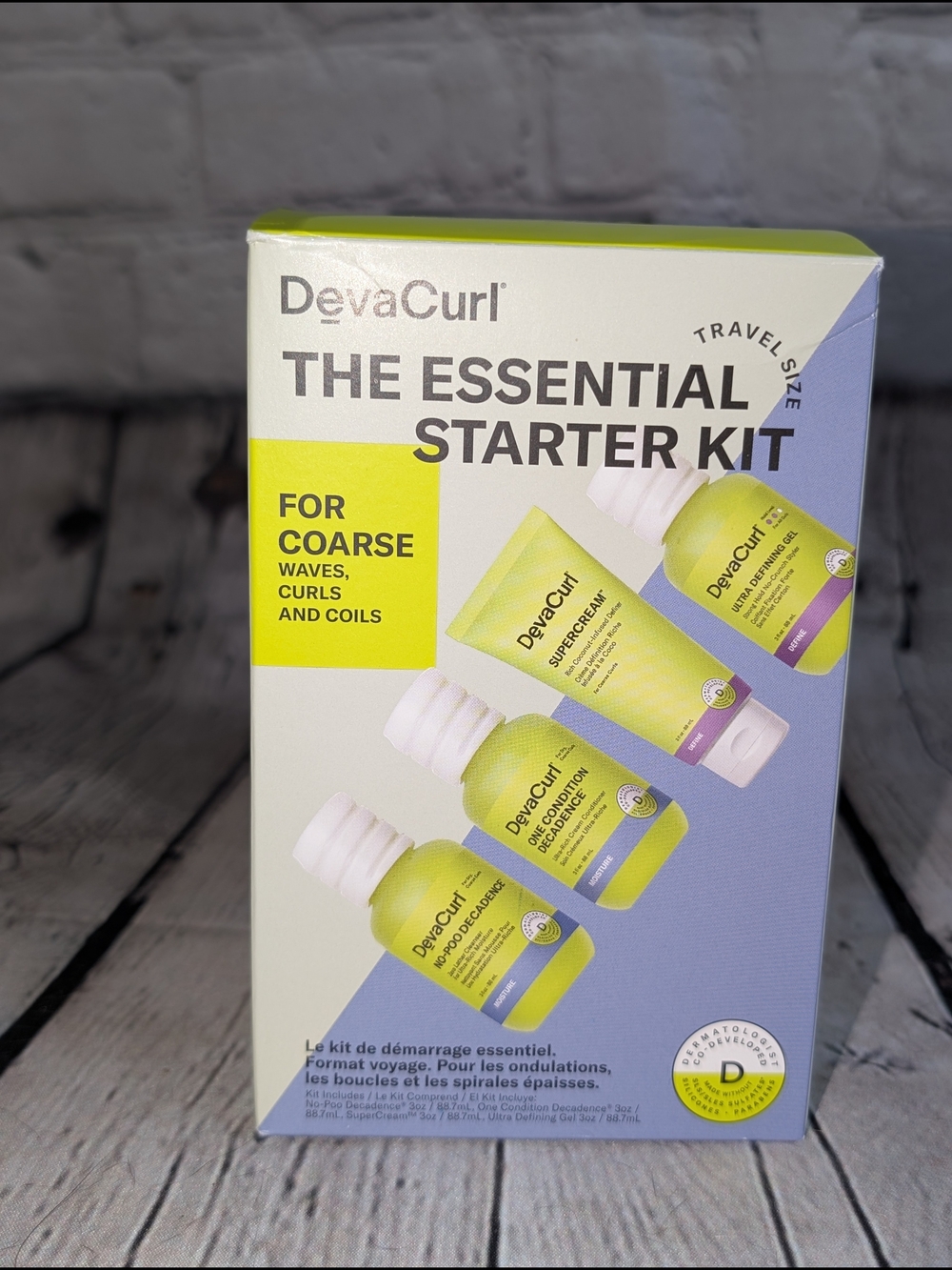 DevaCurl The Essential Starter Kit - For Coarse Hair NIB